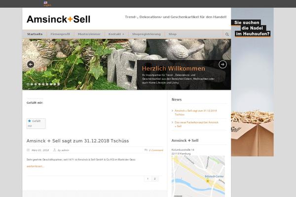 amsinck-sell.de site used Modernize v3