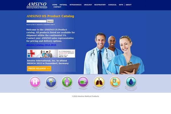 amsinocatalog.com site used Amsino_theme
