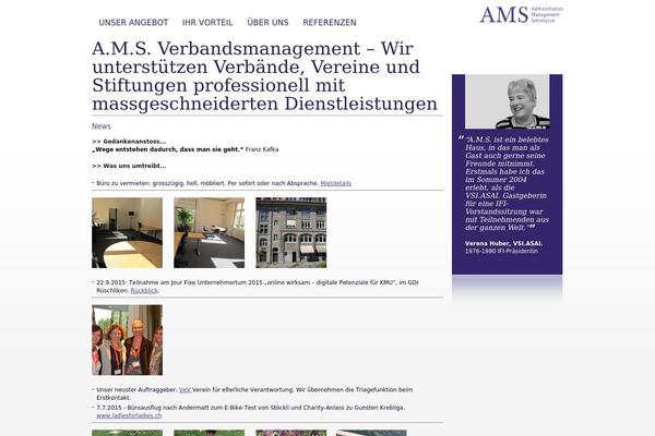 amsnet.ch site used Ams