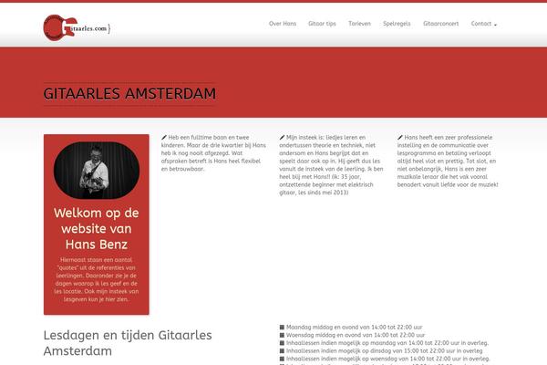 amsterdamgitaarles.com site used Scribo