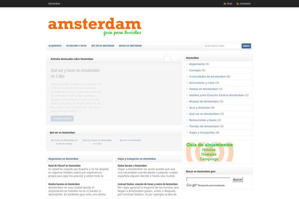 amsterdamguia.com site used Wp-clear311