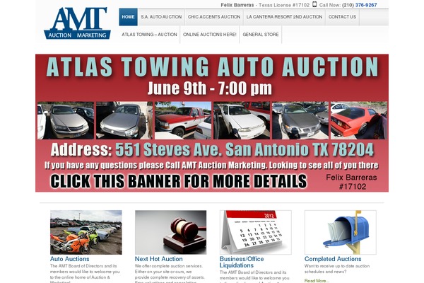 amtauction.com site used Amt