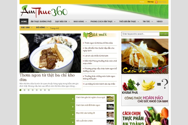 amthuc360.net site used Willpress