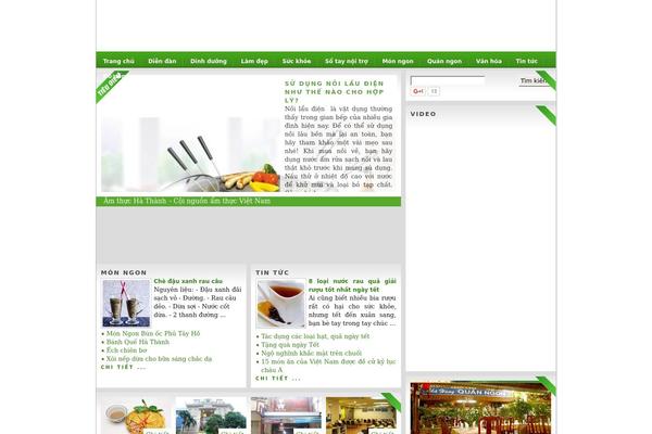 amthuchathanh.com site used Webzine