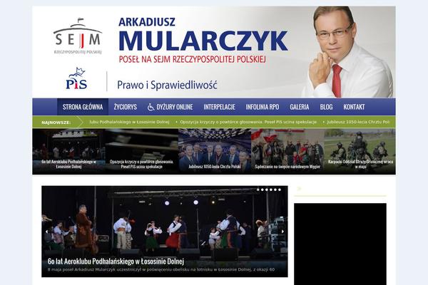 amularczyk.pl site used Mularczyk