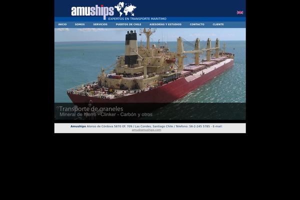 amuships.com site used Theme1051