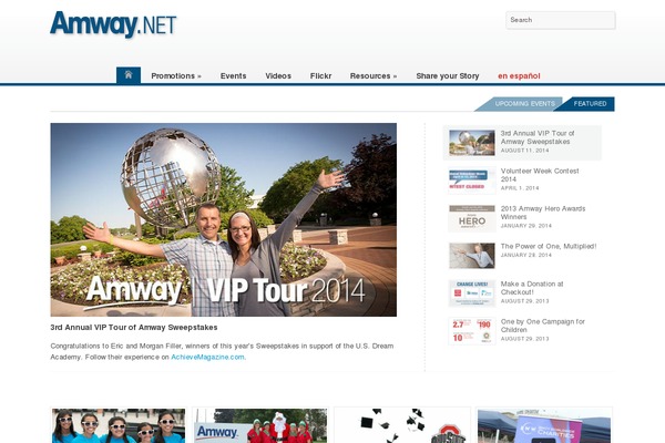 amway.net site used onPlay