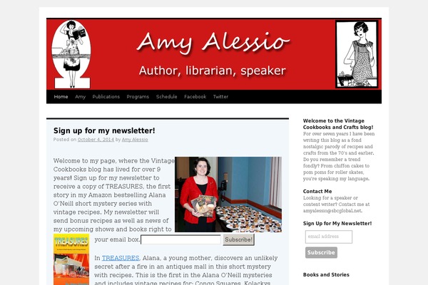 Twenty Ten theme site design template sample