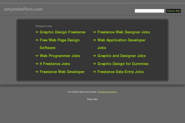 FlexSqueeze theme site design template sample