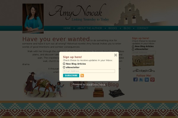 amynowak.com site used Amynowak
