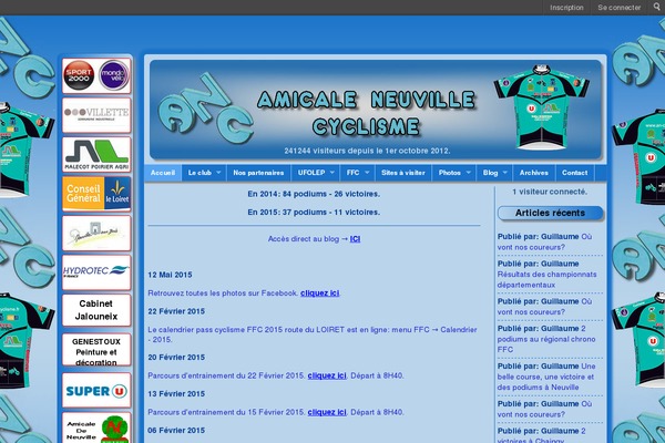 an-cyclisme.fr site used Creation_theme