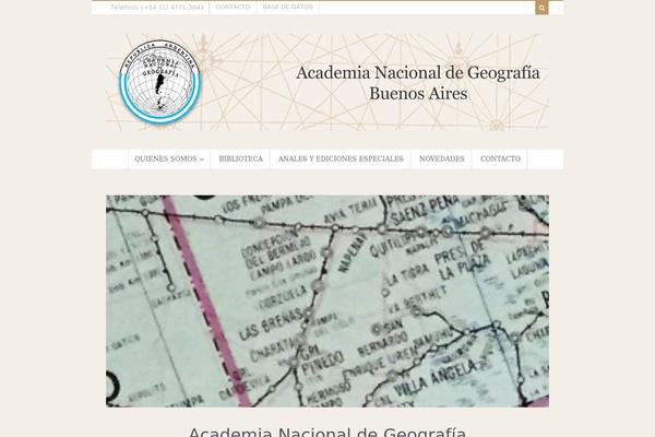 an-geografia.org.ar site used Food & Cook