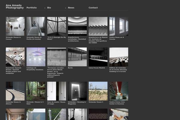 Portfolium theme site design template sample