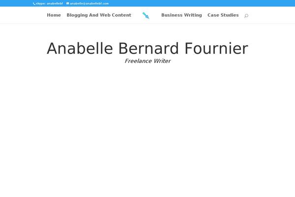 Divi theme site design template sample