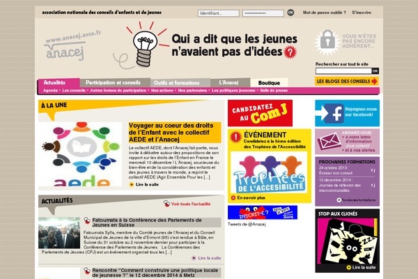 anacej.asso.fr site used Anacej