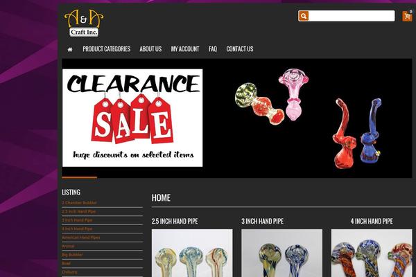 BuyShop theme site design template sample