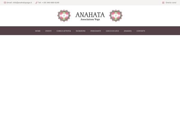anahatayoga.it site used Holistic-center