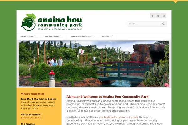 anainahou.org site used Customanainahou