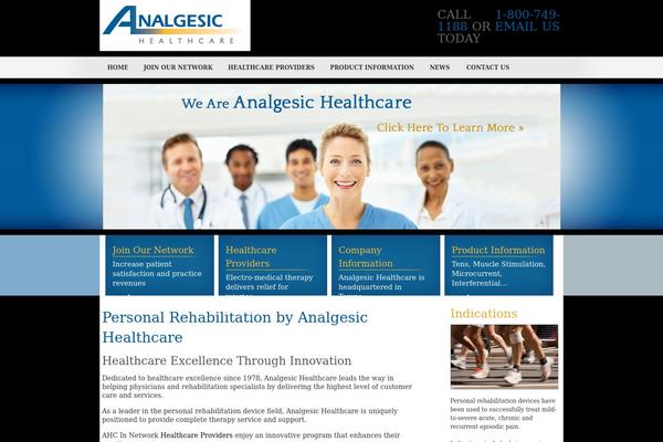analgesichealthcare.com site used Analgesic-healthcare