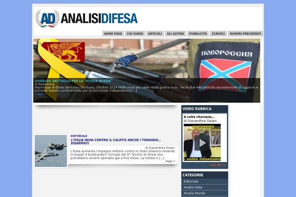 analisidifesa.it site used Hotmagazine_child