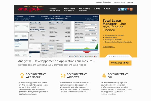 analystik.ca site used Analystik