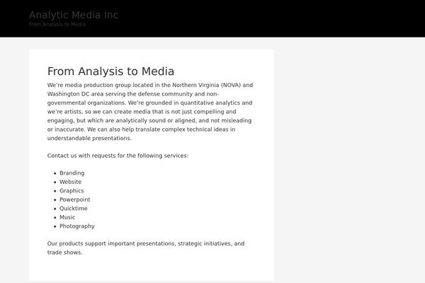 Genesis theme site design template sample