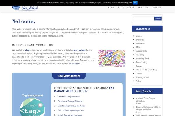 Bloggy theme site design template sample