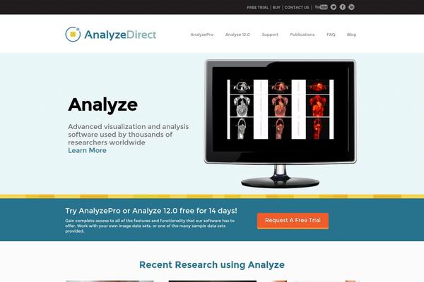 analyzedirect.com site used Analyze-direct