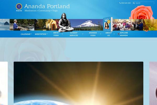 ananda-laurelwood theme websites examples