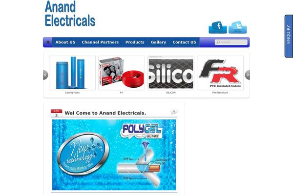 anandelectricals.com site used iTheme2