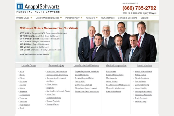 anapolschwartz.com site used Anapolweiss
