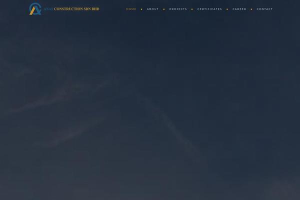 Archi theme site design template sample