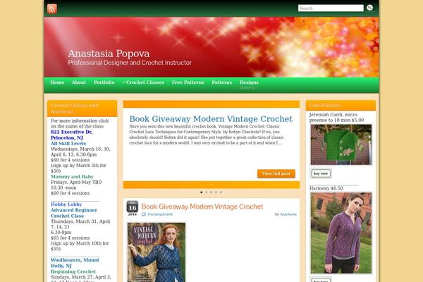 anastasiapopova.com site used Graphene