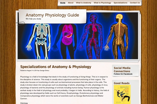 anatomyphysiologystudyguide.net site used Adventure Journal