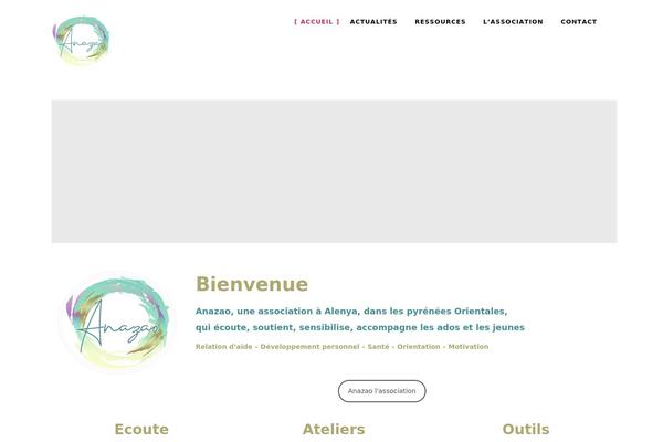 Dp_maxine theme site design template sample