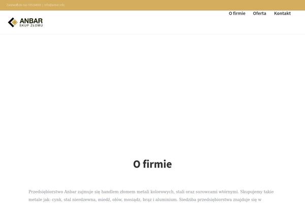 Avada Child Theme theme site design template sample