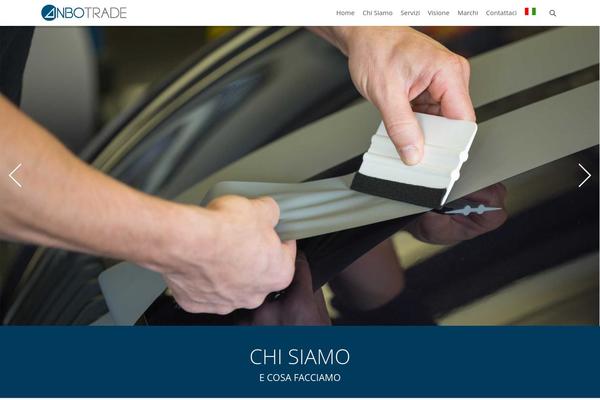 The7 theme site design template sample