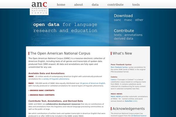 anc.org site used Anc