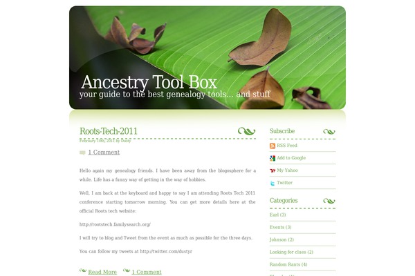ancestrytoolbox.com site used Simplegreen