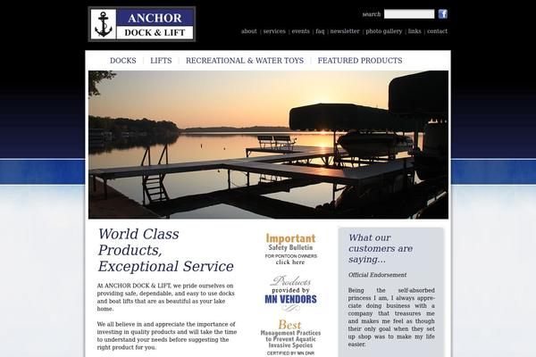 anchor-dock.com site used Adl