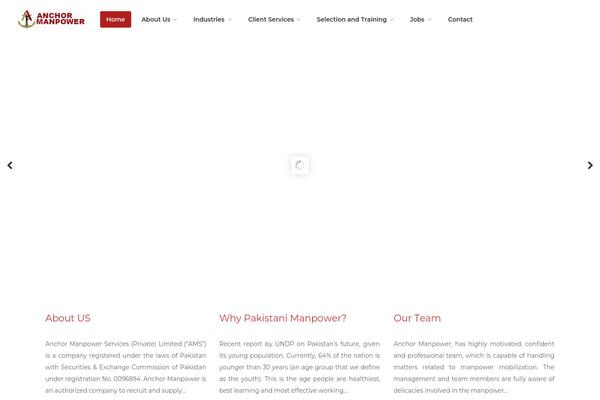 WorkScout theme site design template sample