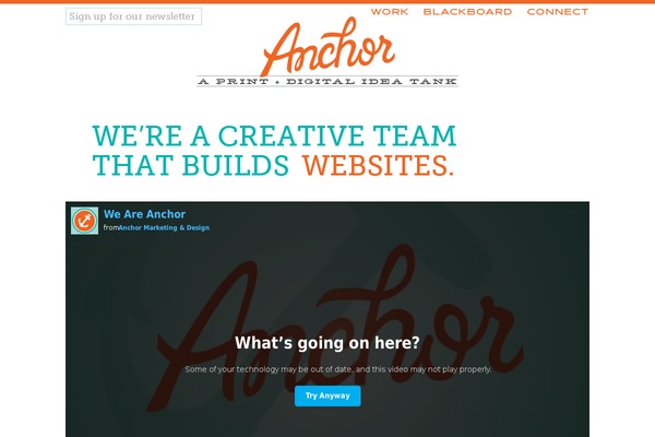 anchormd.com site used Anchor
