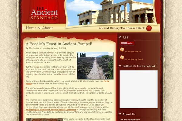 ancientstandard.com site used Dave-wide