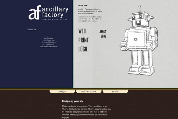ancillaryfactory.com site used Af_theme