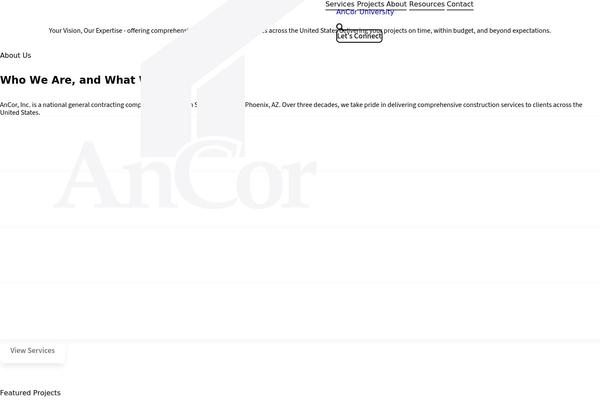 ancorinc.com site used Batakoo