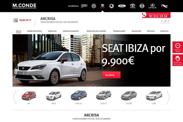 ancrisa.com site used Dt-the7-seat