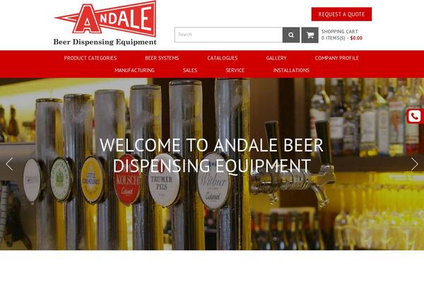 andale.com.au site used Andaletheme