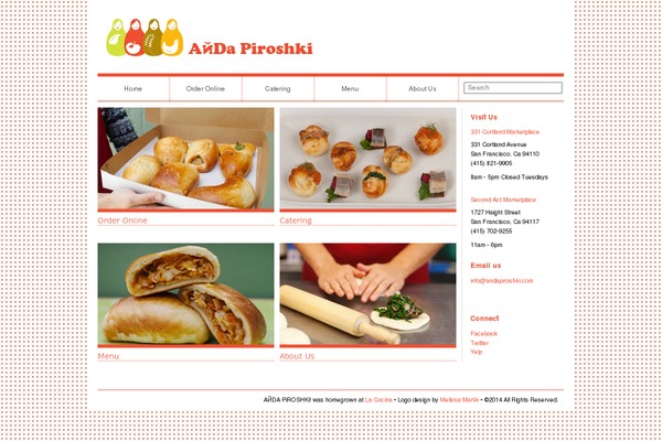 andapiroshki.com site used Contemporarydessign