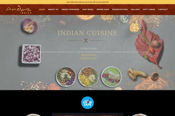 andazindian.com.au site used Andazindian