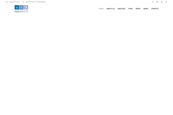 Brooklyn theme site design template sample